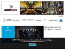Tablet Screenshot of concertsabarcelona.com